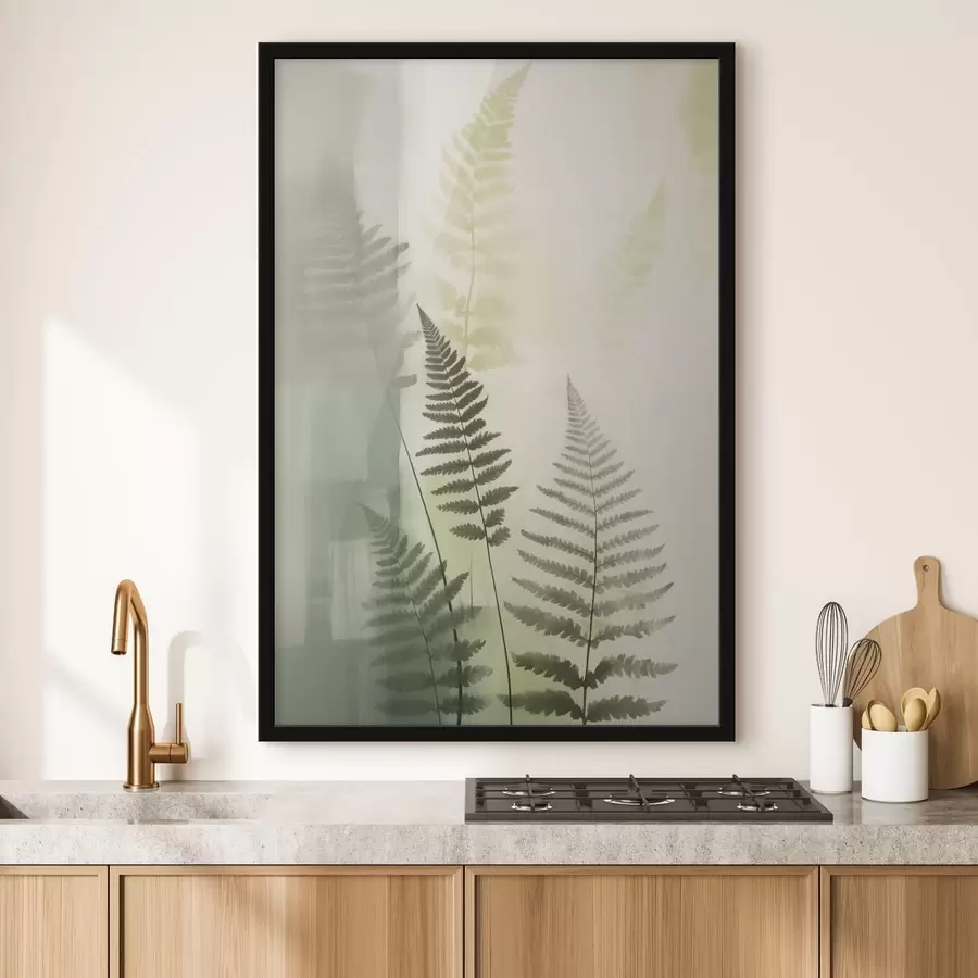 fototapet Frunze de ferigă f47657