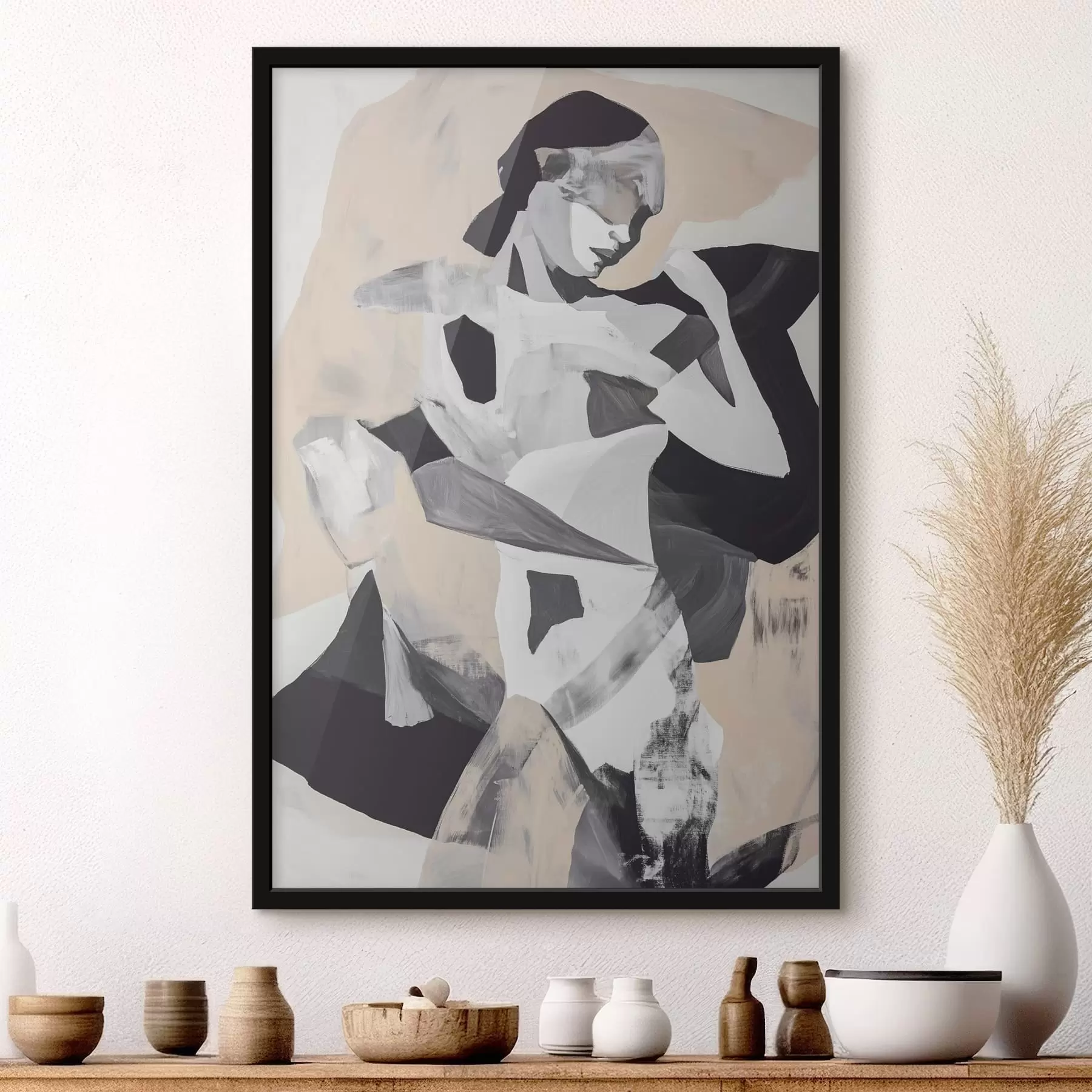 Tablouri Siluetă abstractă f47658