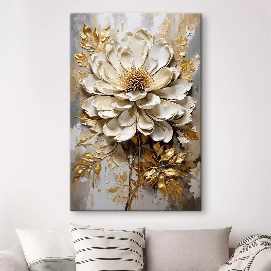 Tablouri Floare texturată ușoară s47271