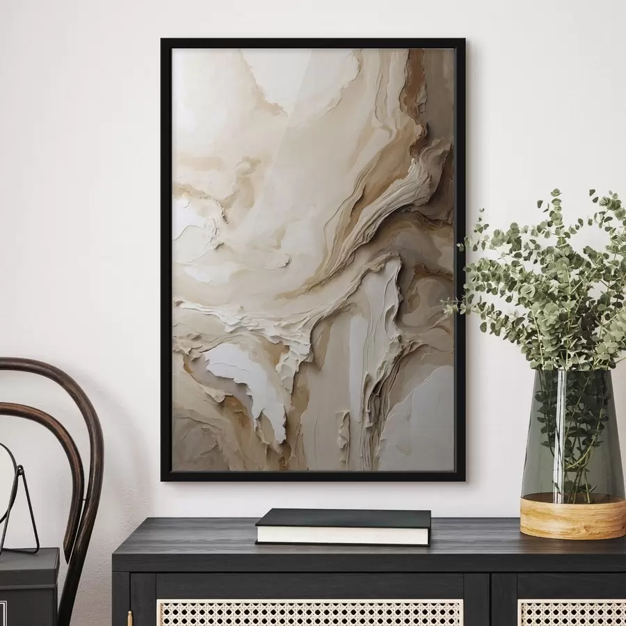 fototapet Textură abstractă stratificată bej f47269