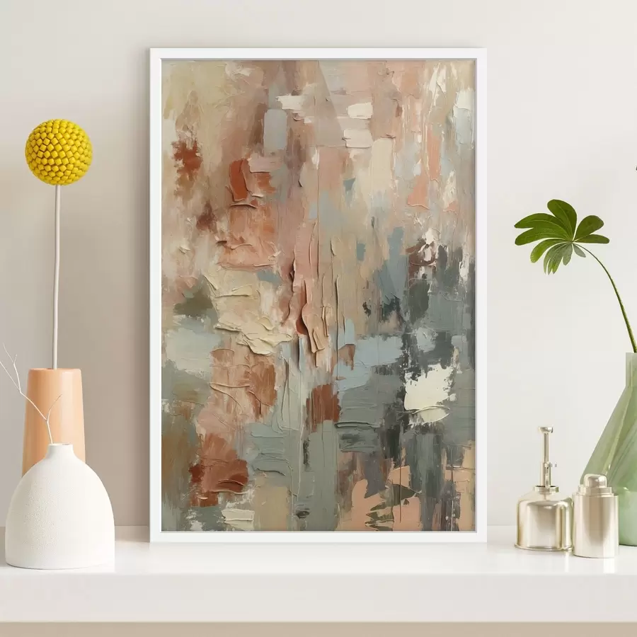 fototapet Tușe texturate în nuanțe pastelate mixte f47754