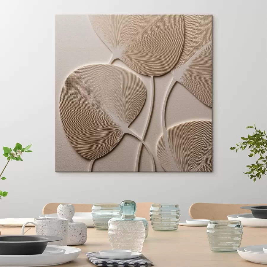 fototapet Rezumat cu frunze s47795