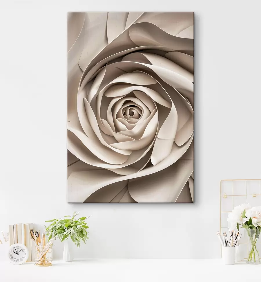 Tablouri Trandafir abstract mare s47825