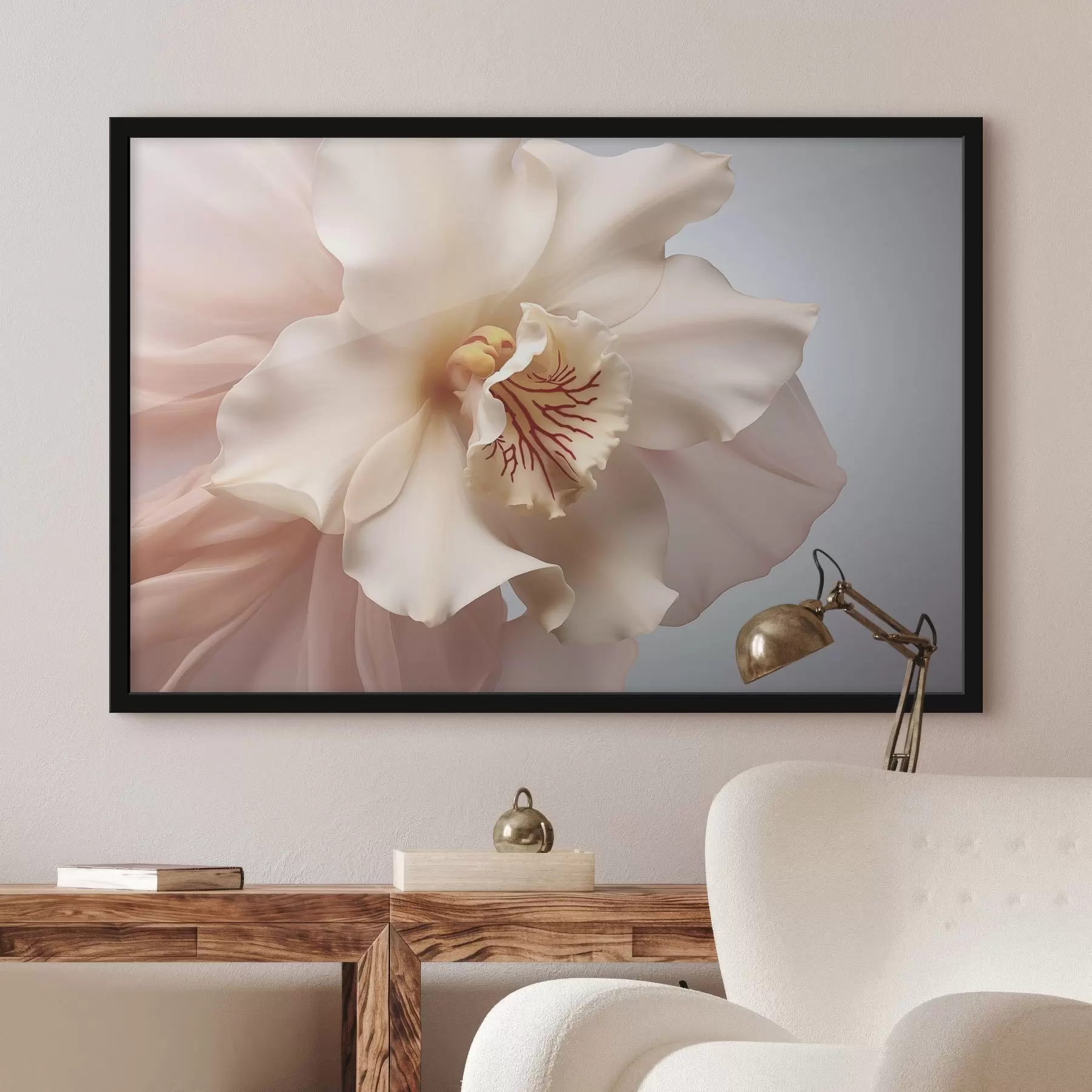 fototapet Floare delicată de orhidee f47818