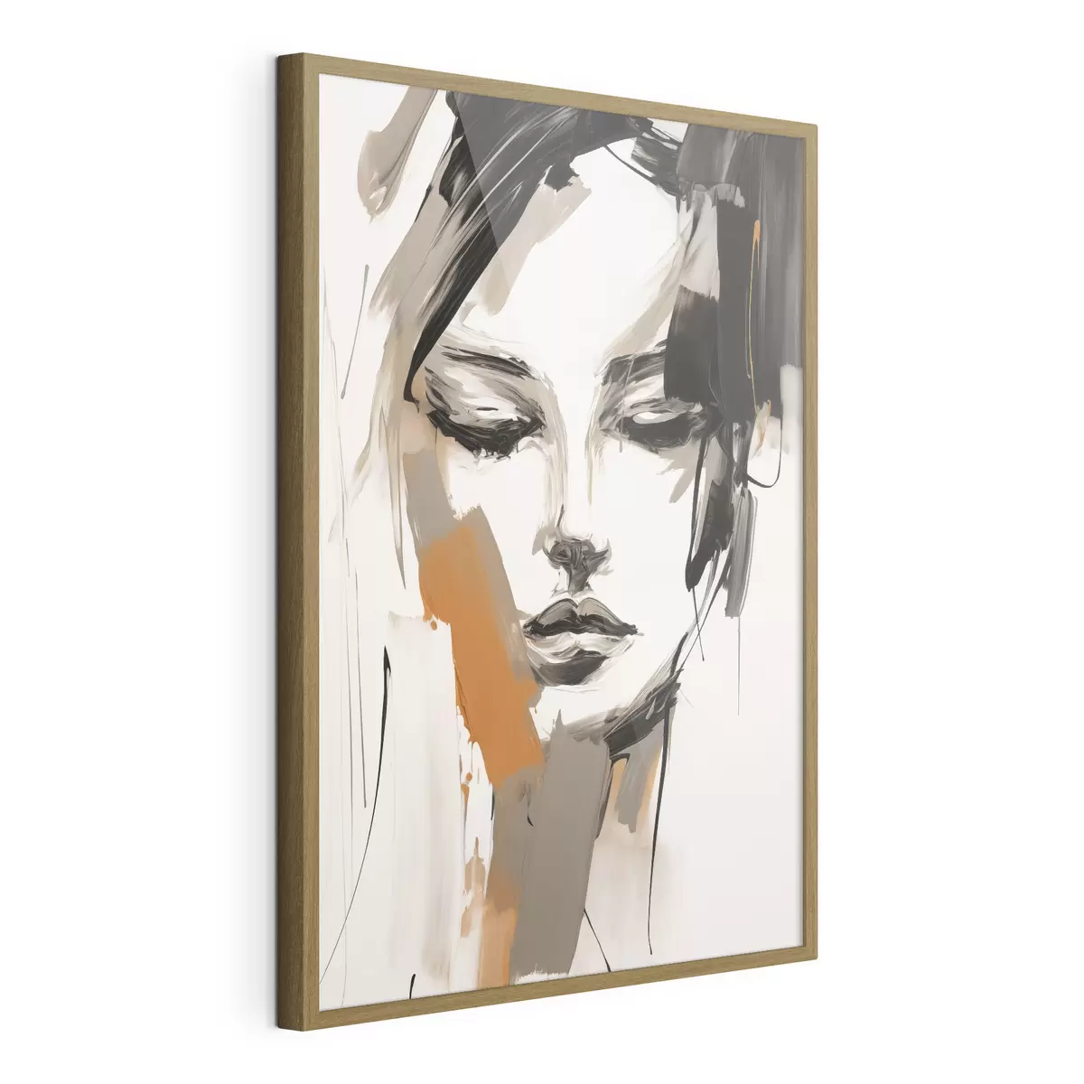 Poster Portret abstract al unei fete f47801
