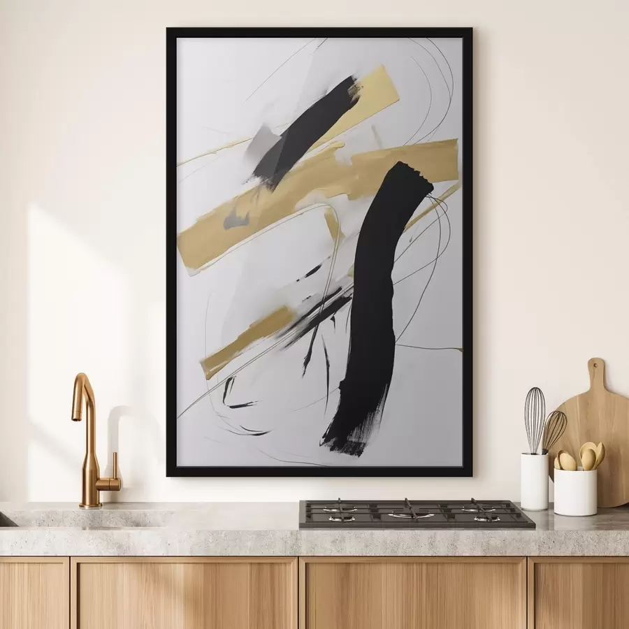 fototapet Compoziție abstractă haotică f47809