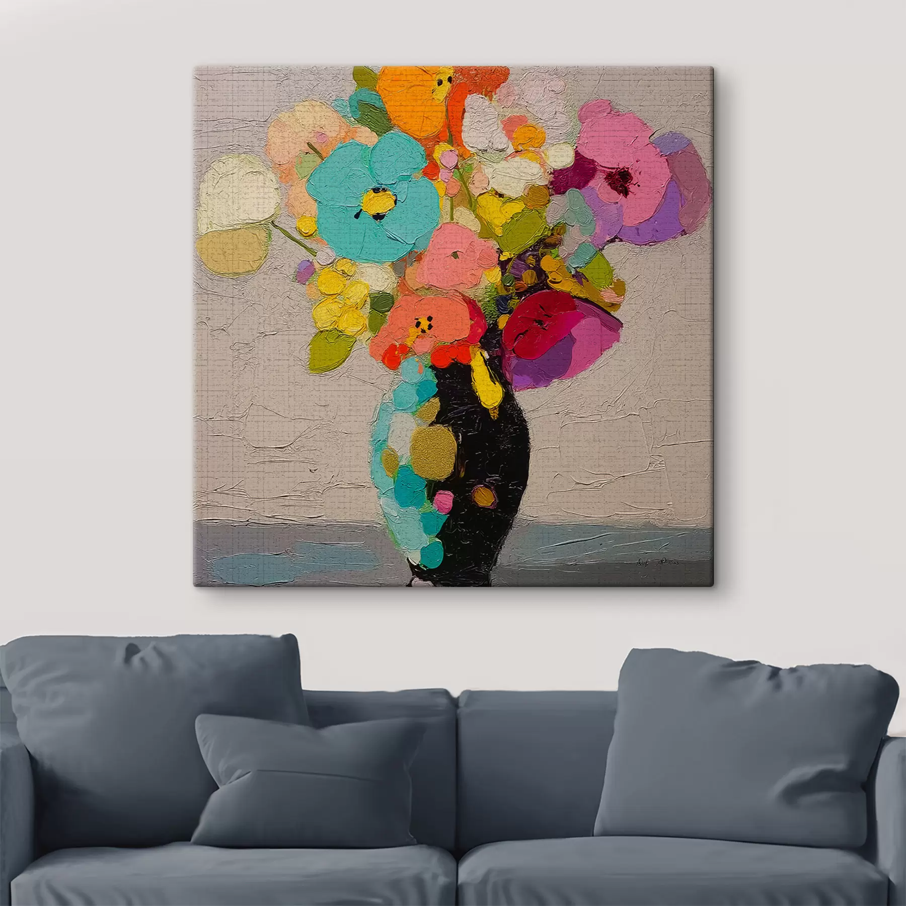 Tablouri Aranjament floral în vază s47826