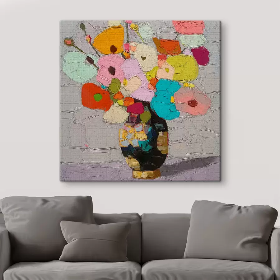 Tablouri Aranjament floral în vază s47827