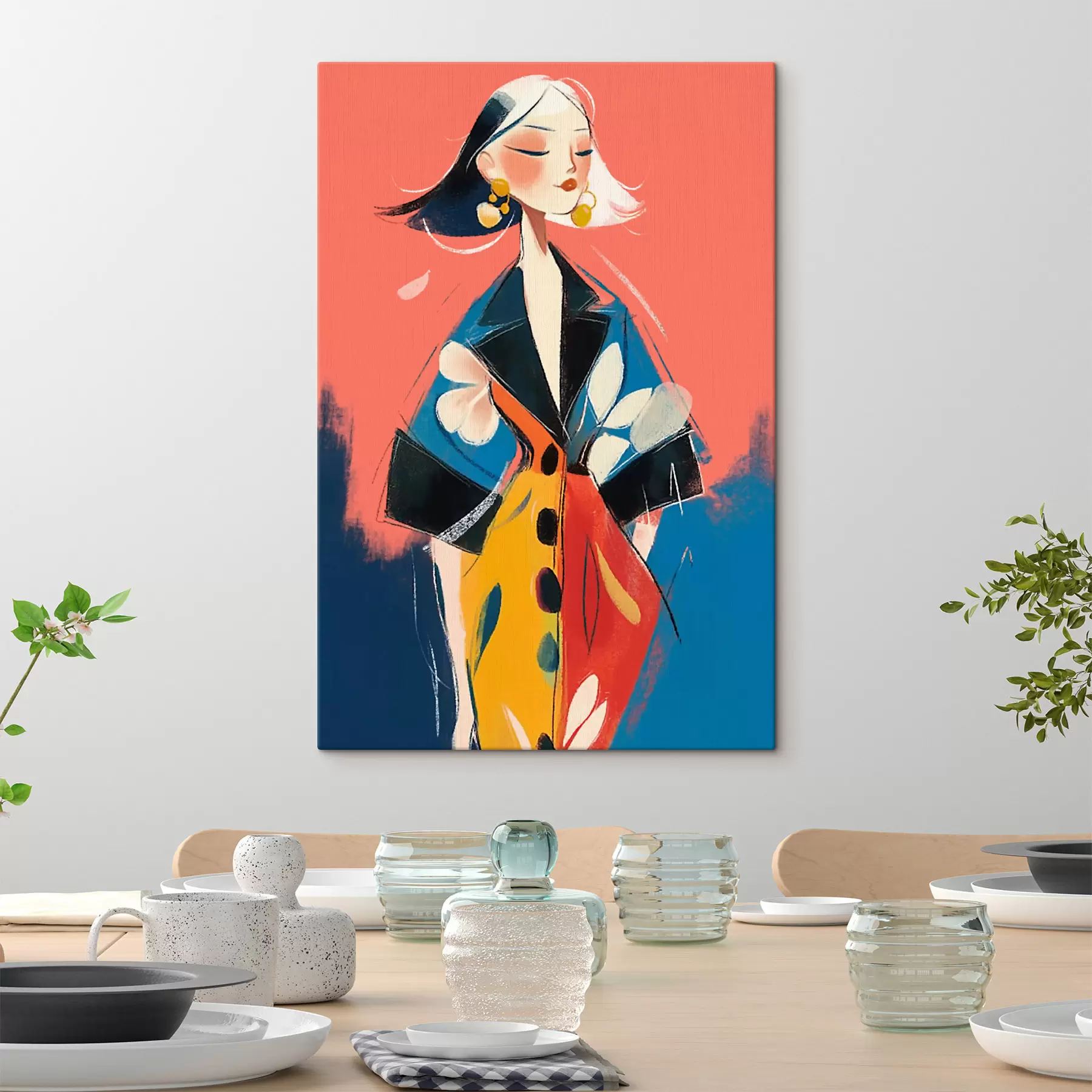 Tablouri Portret de fată s47830