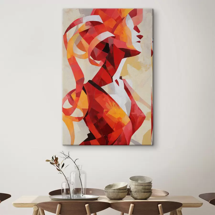 Tablouri Portret abstract de femeie s47832