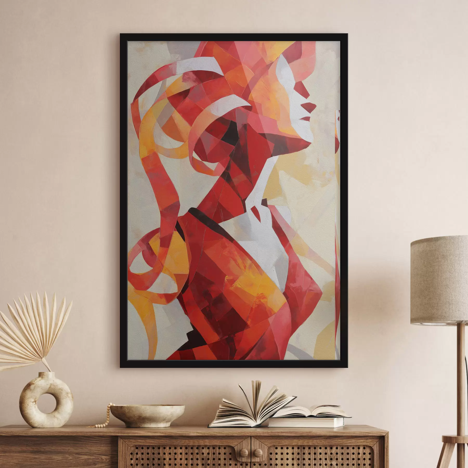 fototapet Portret abstract de femeie f47832