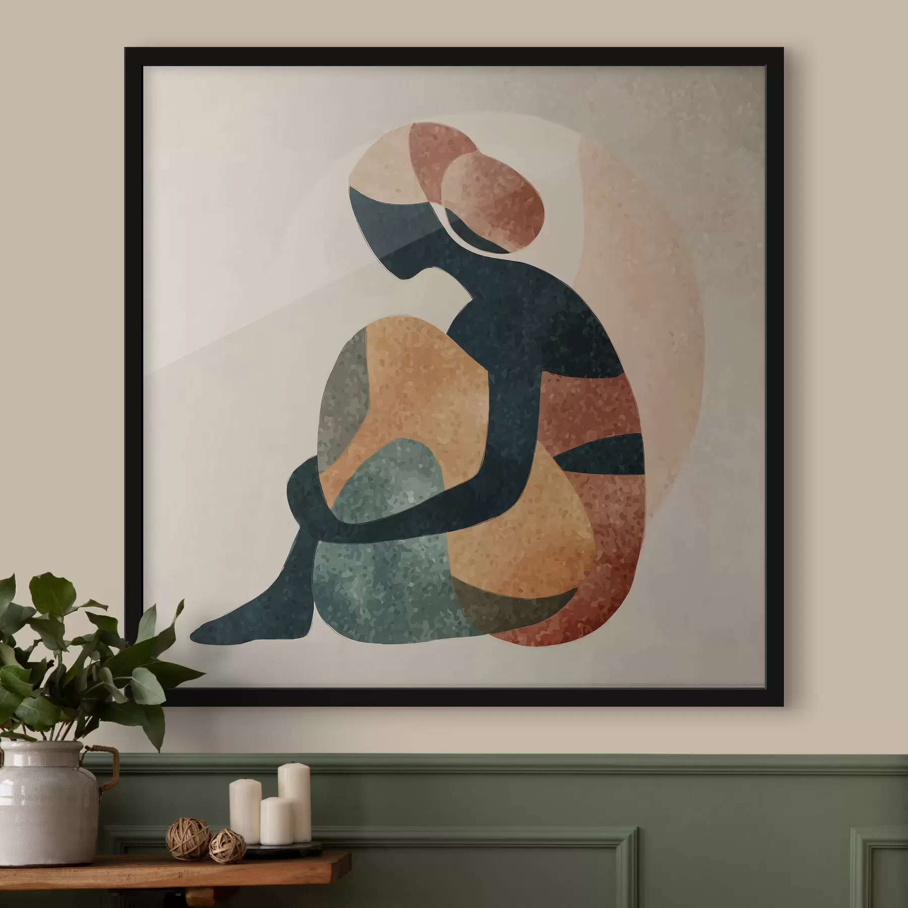 fototapet Figură umană abstractă f47839