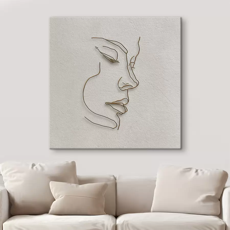 Tablouri Modele frumoase, imitație de sculptură s47847