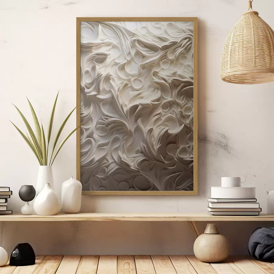 fototapet Modele frumoase, imitație de sculptură f47902