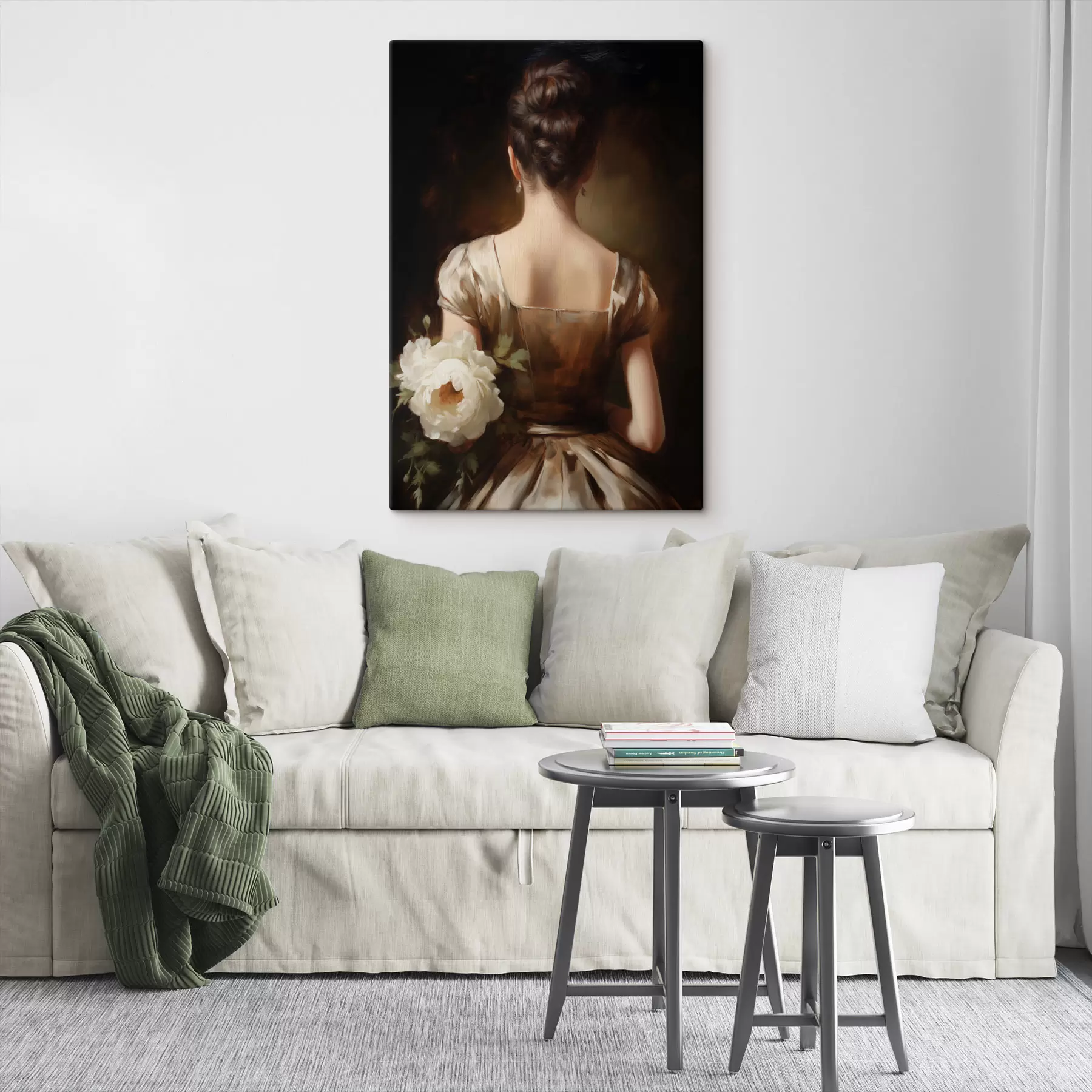 Tablouri Portret feminin din spate s47921