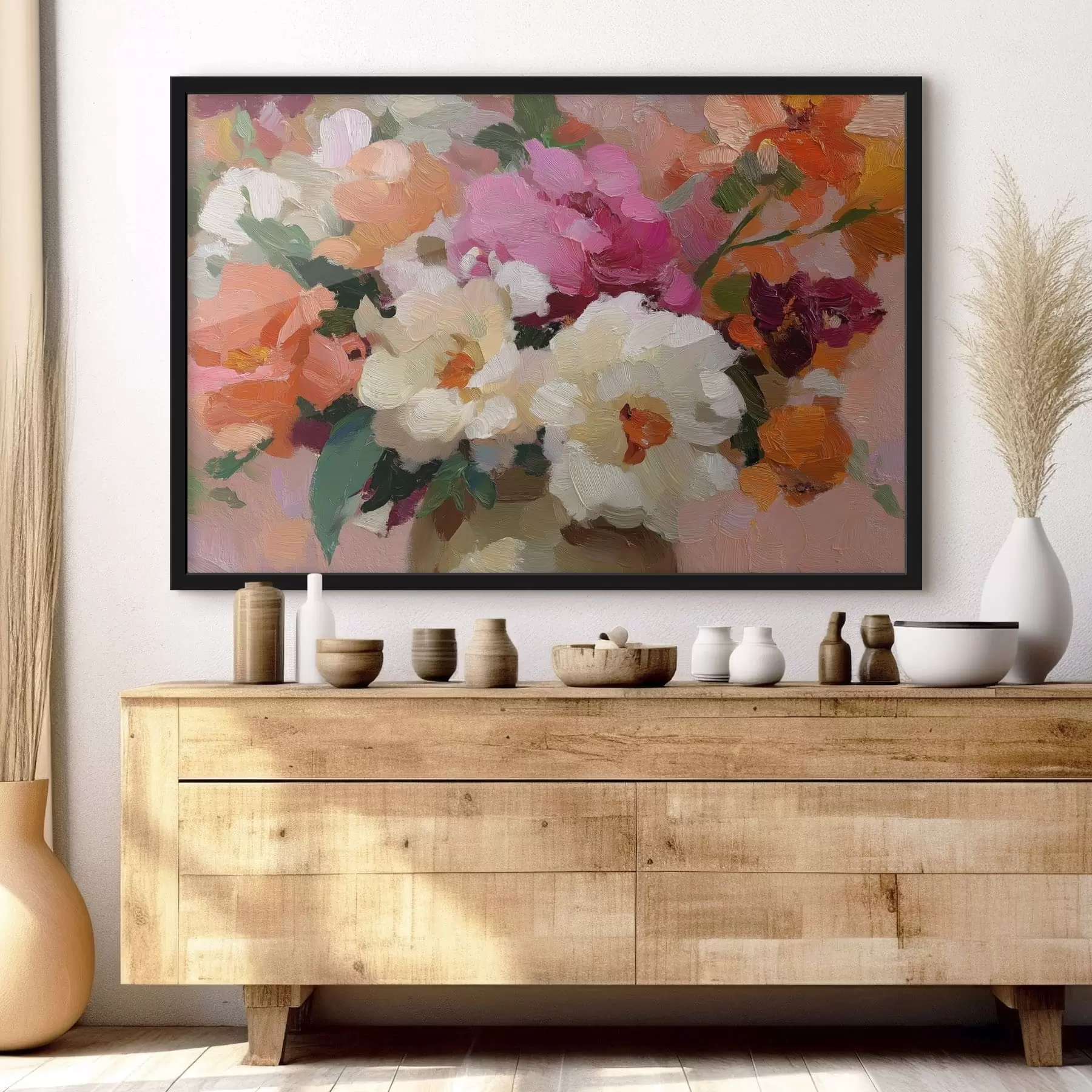 fototapet Buchet abstract de flori f47919