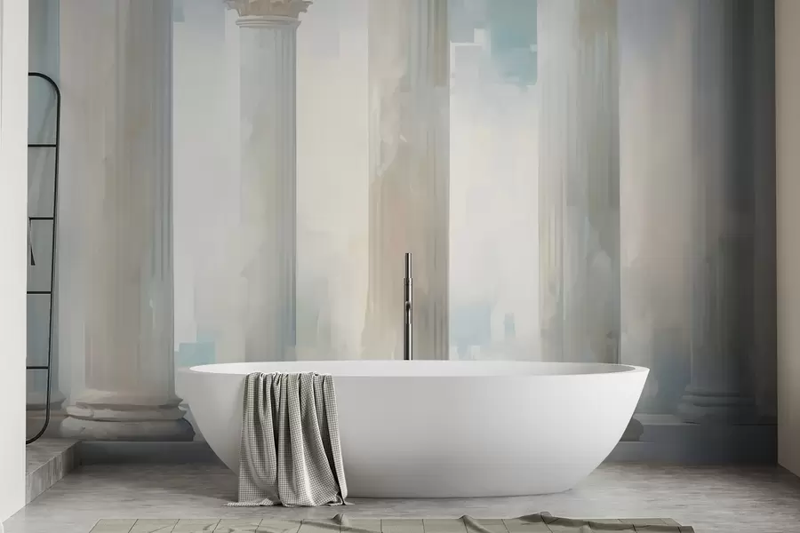 fototapet Coloane imitație de pictură w05228