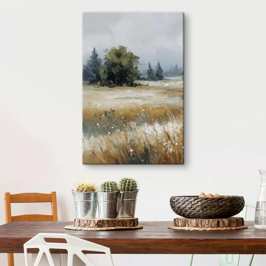 Tablouri Plante de câmp, pictură în ulei imitație s48009