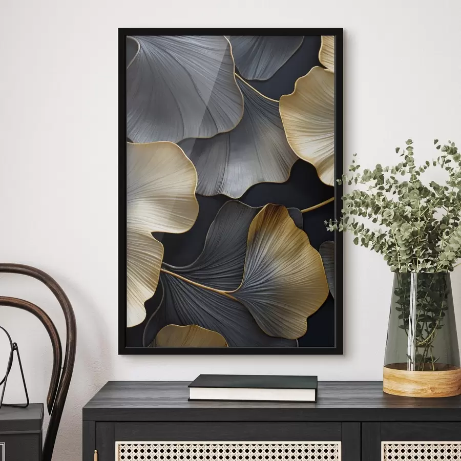 fototapet Frunze de Ginkgo f48006