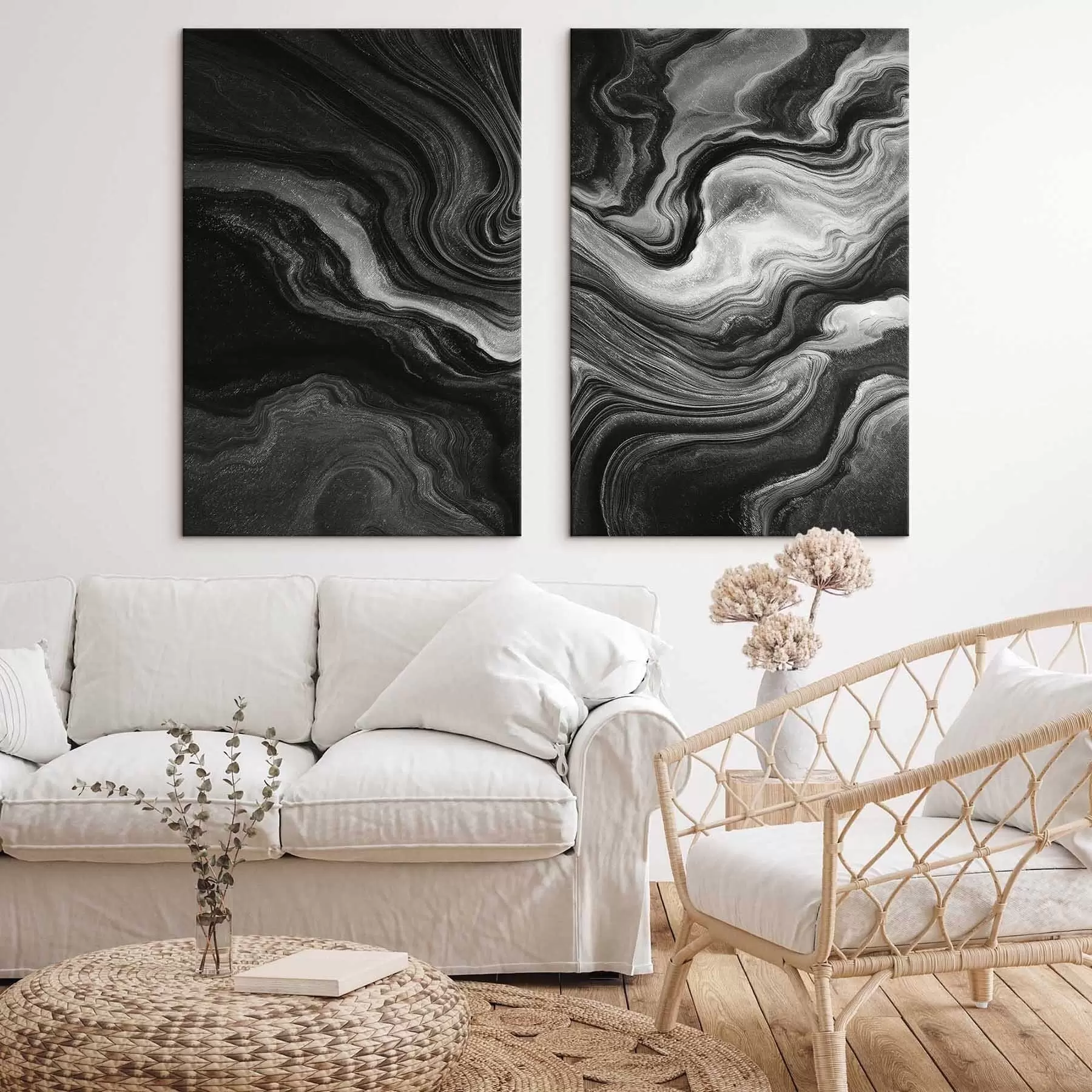 Tablouri Pete abstracte, fluide m30045