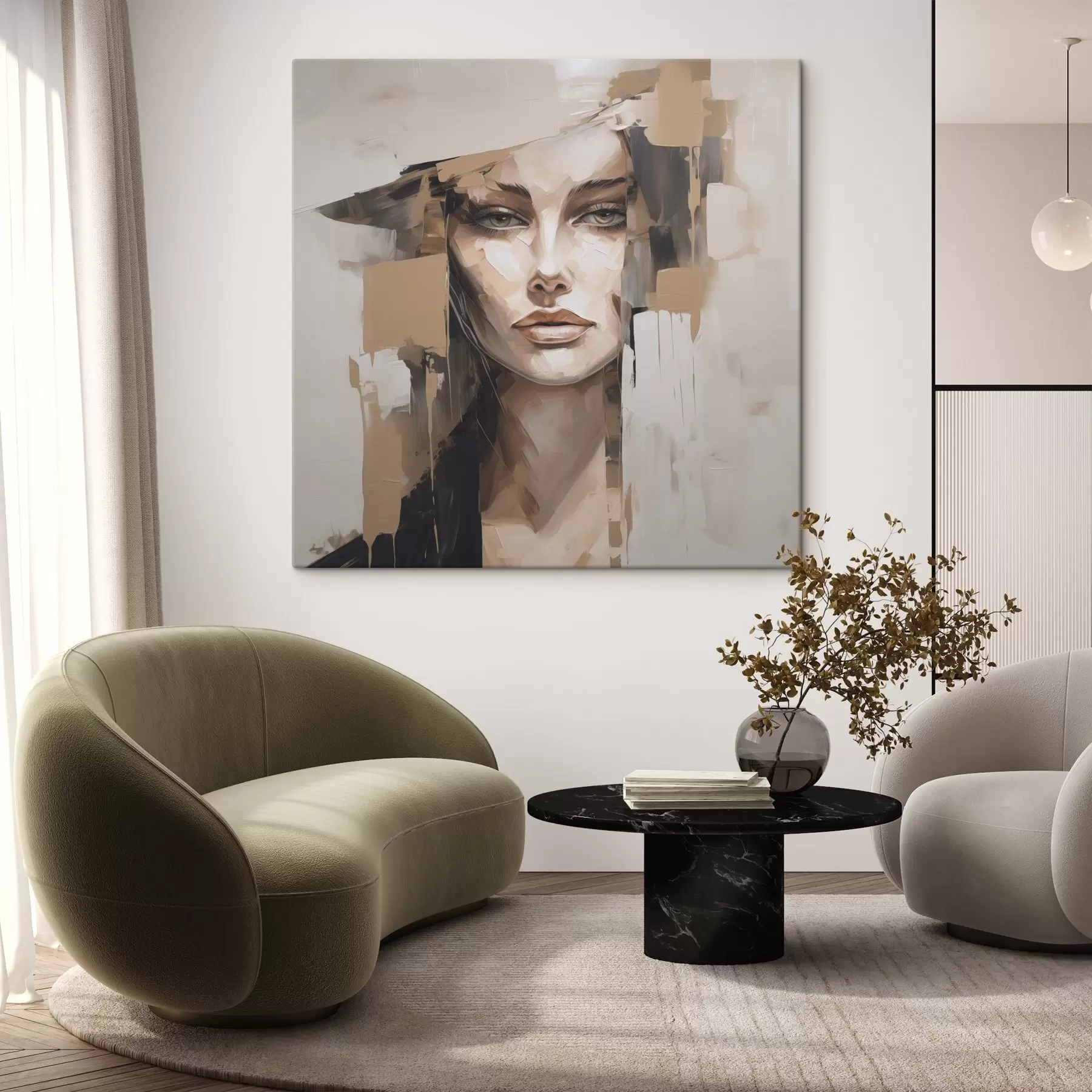 Tablouri Portret abstract s48051