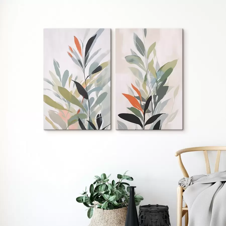 fototapet Imitarea vegetației în pictură m30077