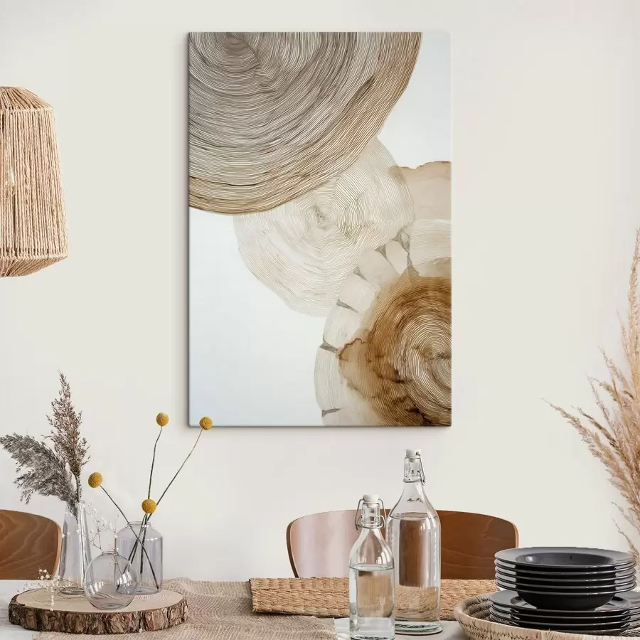 Tablouri inele anuale abstracte ale copacilor s47933