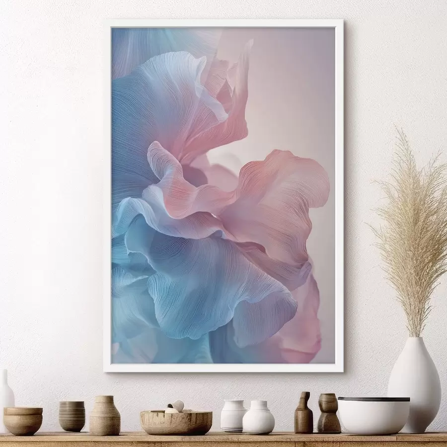 fototapet valuri abstracte cu efect de volum f47945