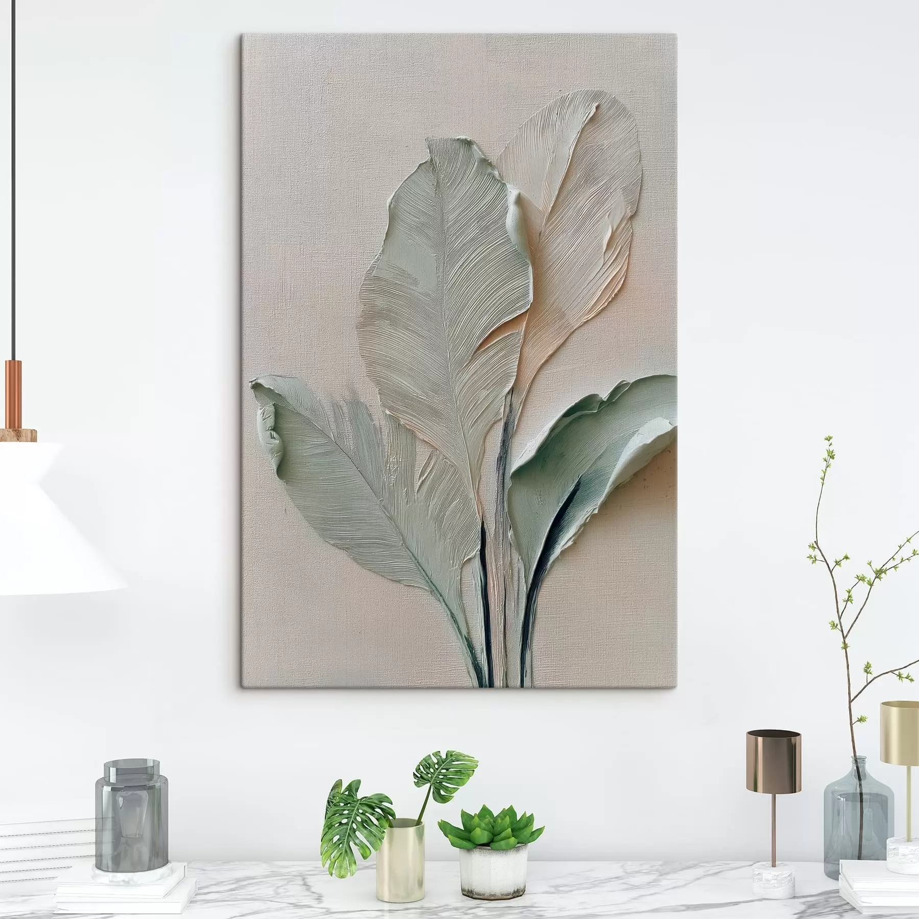 fototapet Frunze abstracte s48130