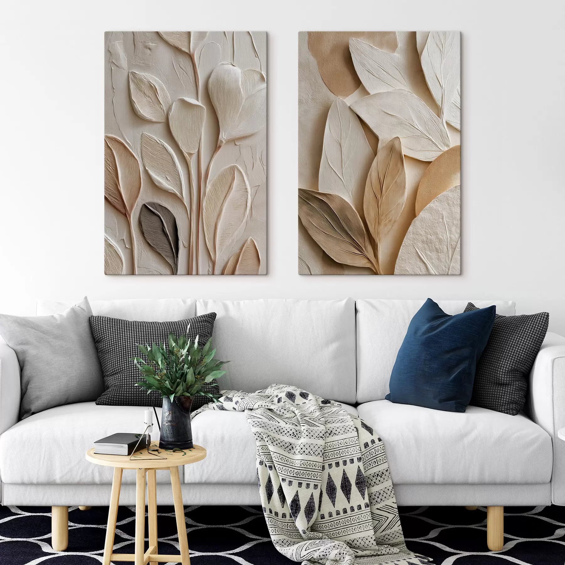 Tablouri Frunze abstracte m30108