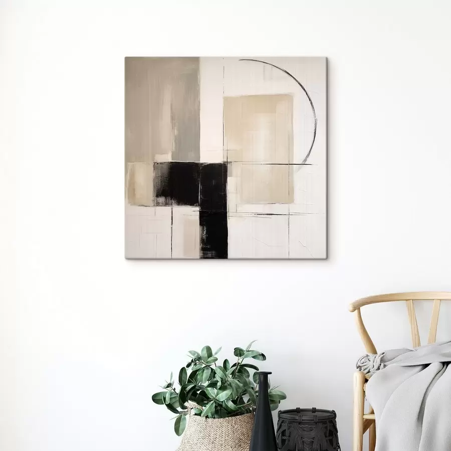 Tablouri pictură geometrică abstractă modernă s48072
