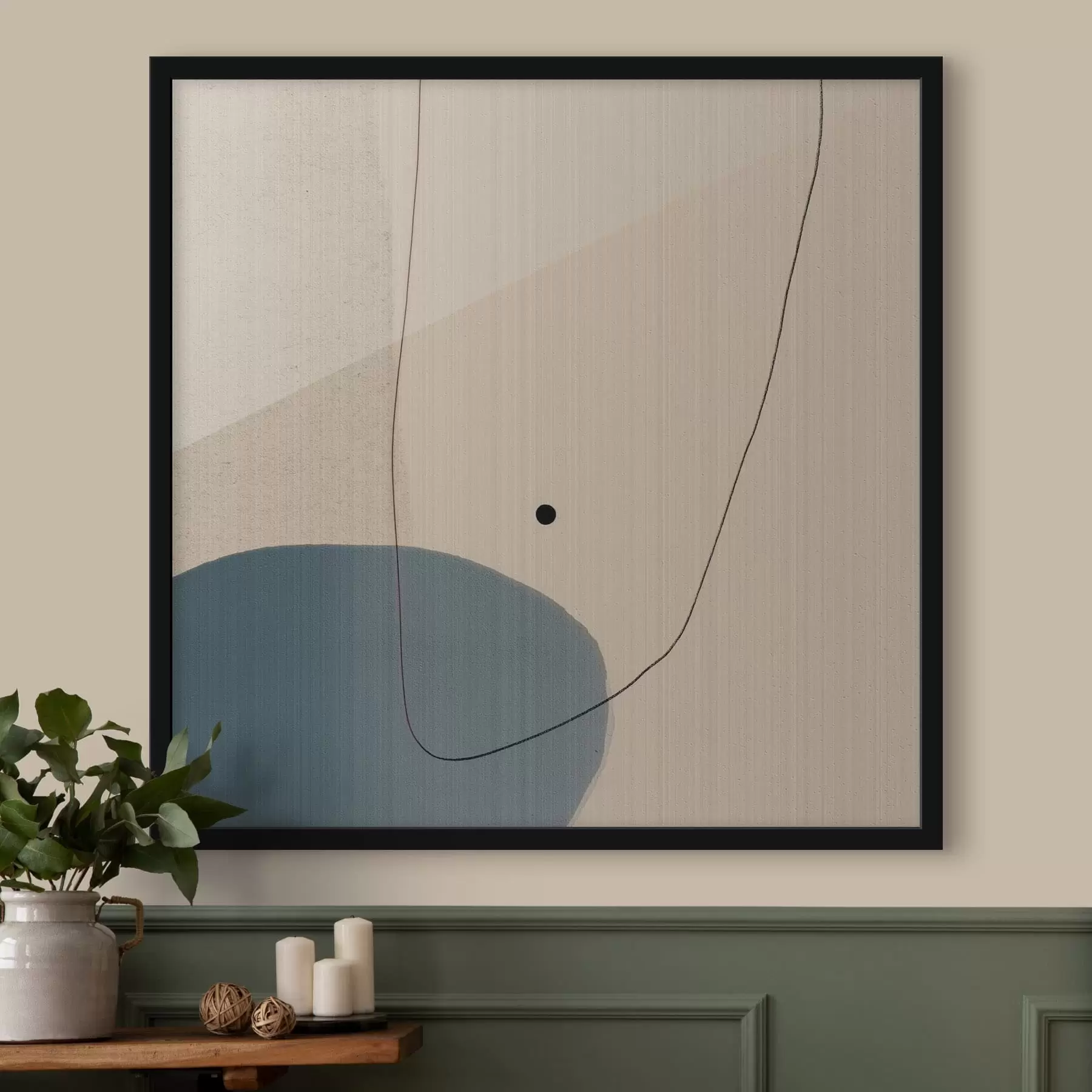 fototapet compoziție abstractă minimalistă f48067