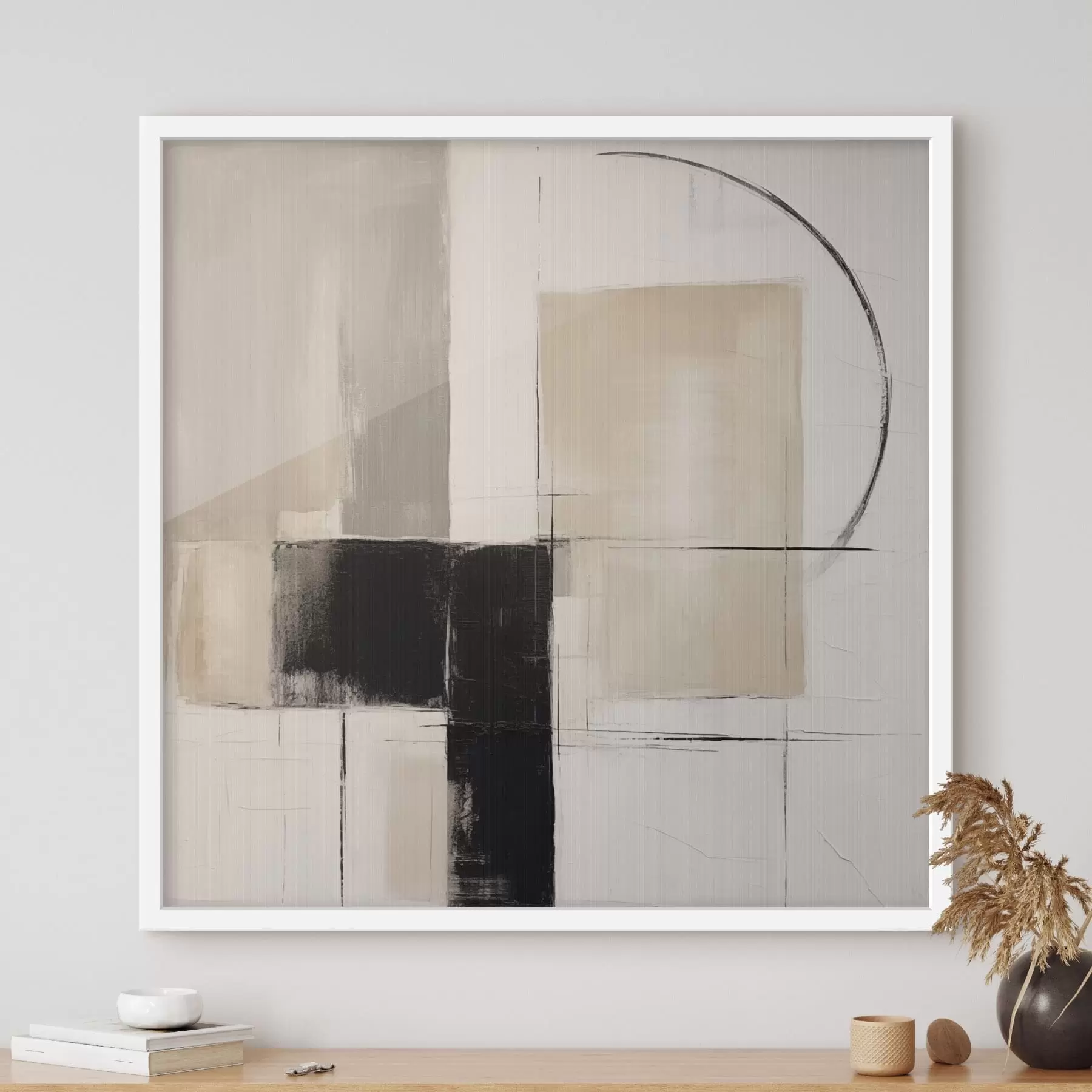 fototapet pictură geometrică abstractă modernă f48072