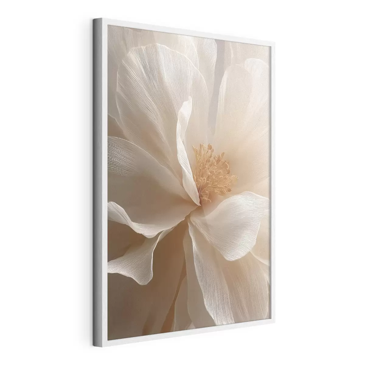 Poster compoziție florală macro în tonuri calde f48120
