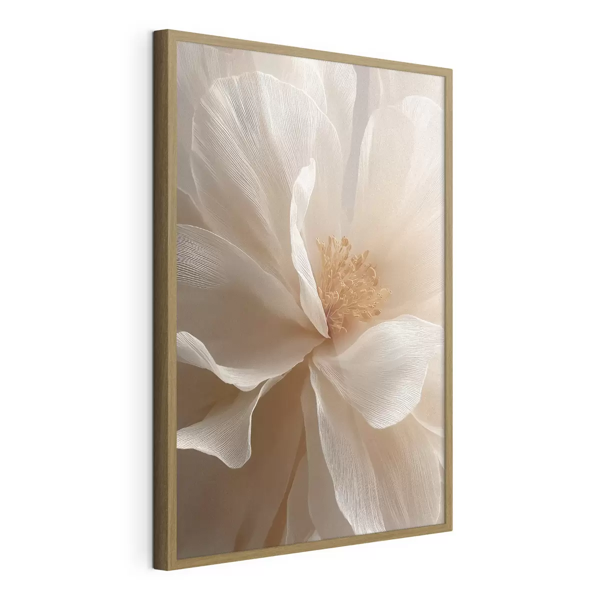 Poster compoziție florală macro în tonuri calde f48120