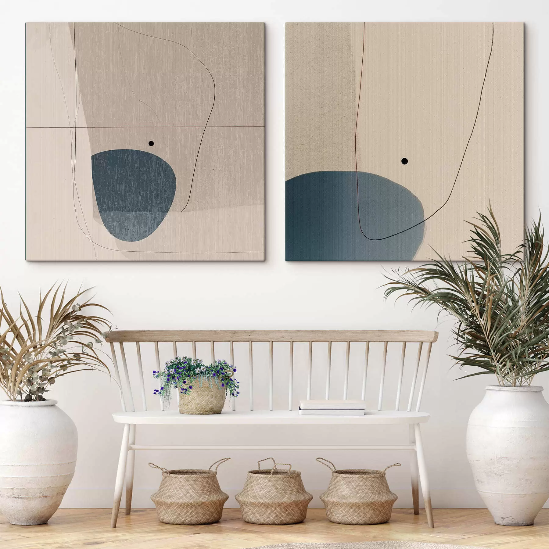 Tablouri Abstract minimalist cu linie m30082