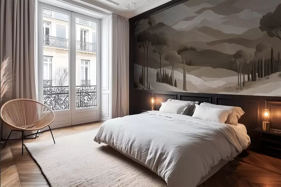 fototapet Peisaj în stil pictură în ulei w05258v1