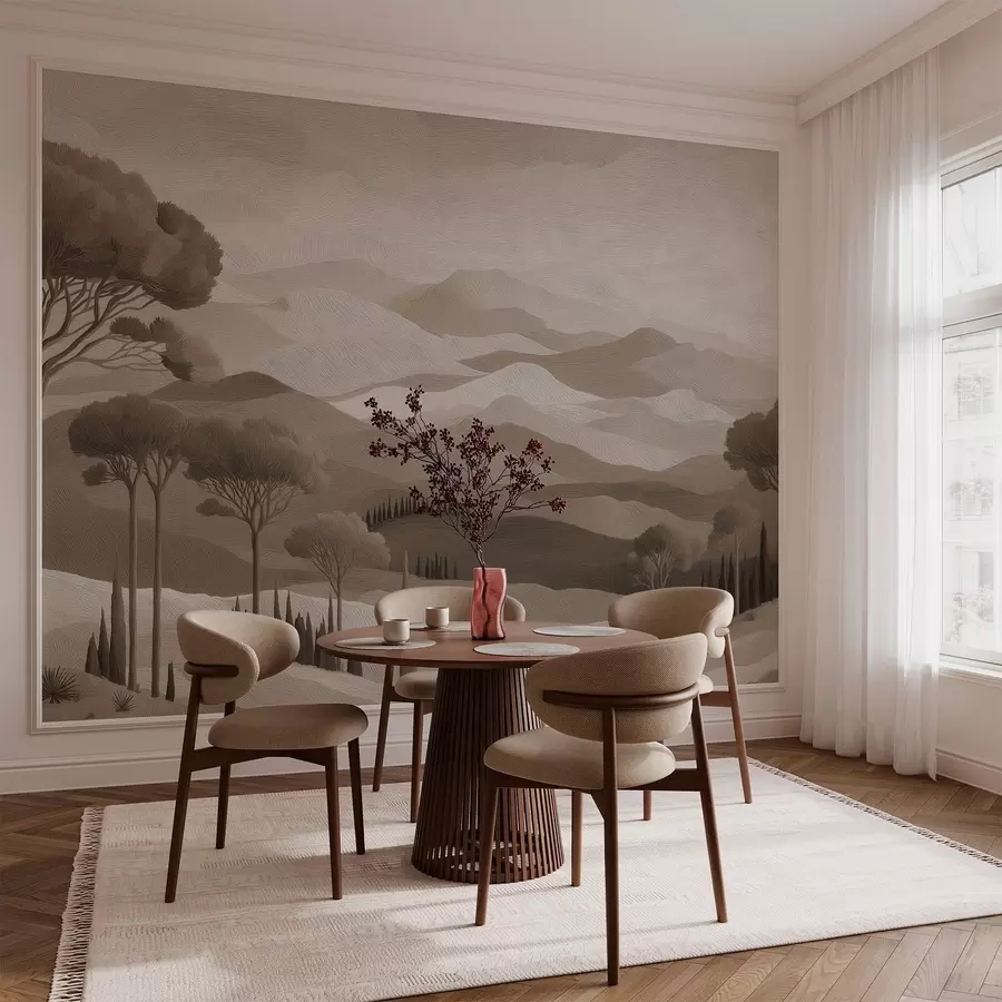 fototapet Peisaj în stil pictură în ulei w05258v1