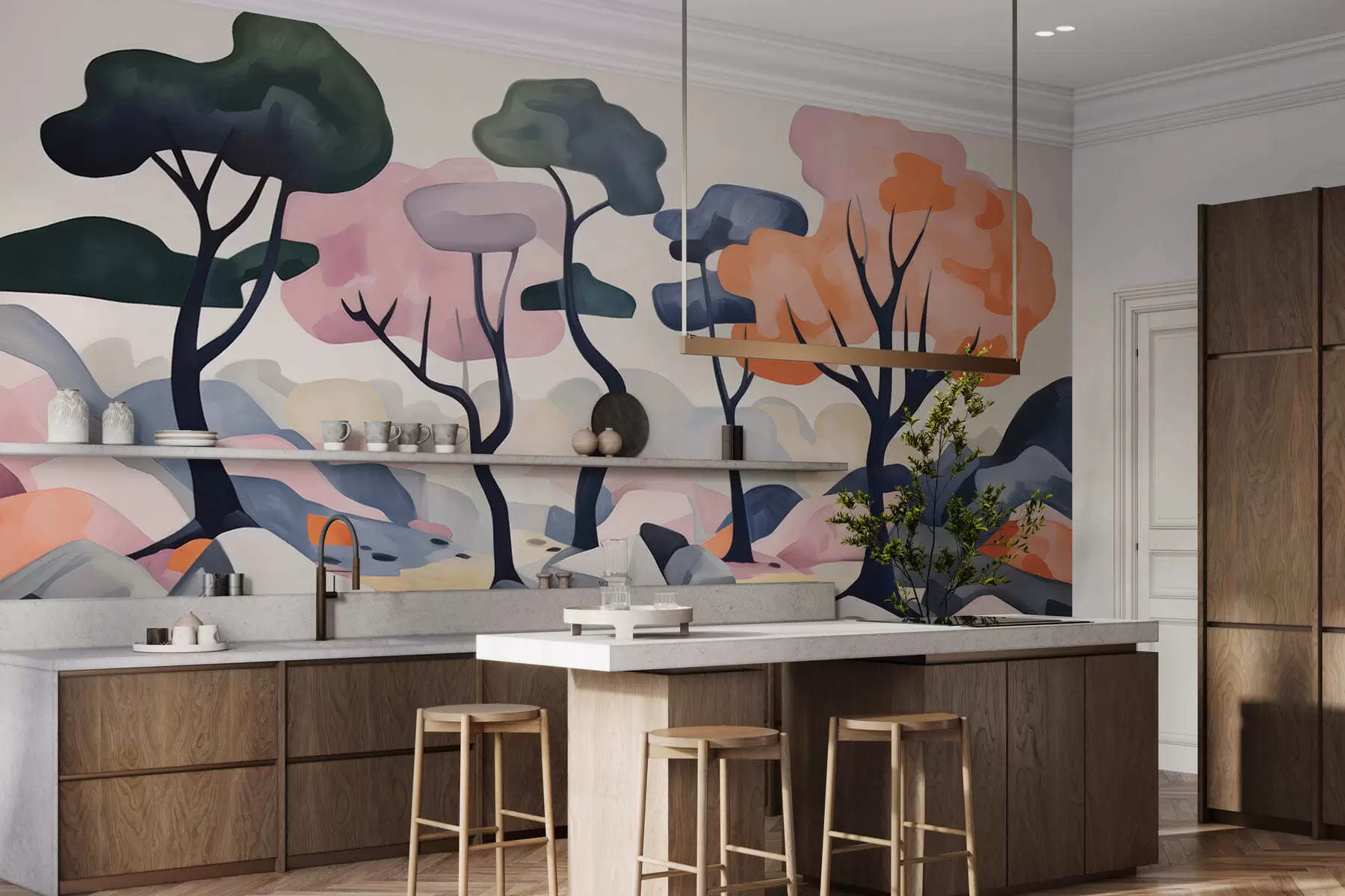 fototapet Copacii zânelor w05284