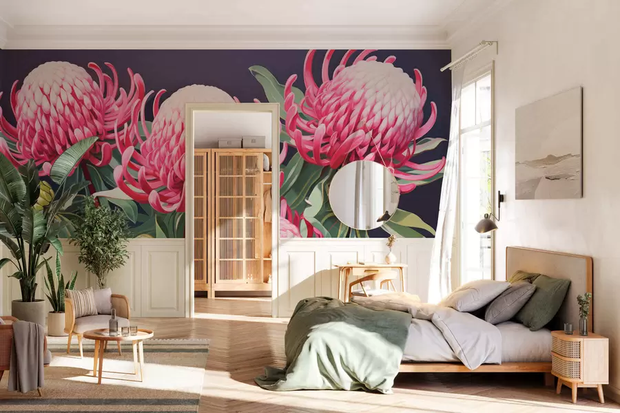 fototapet Protea regală w05308