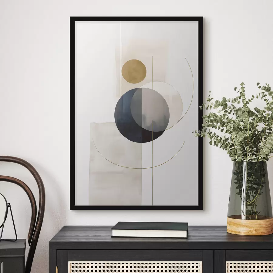 fototapet Rezumat cu cercuri f48018