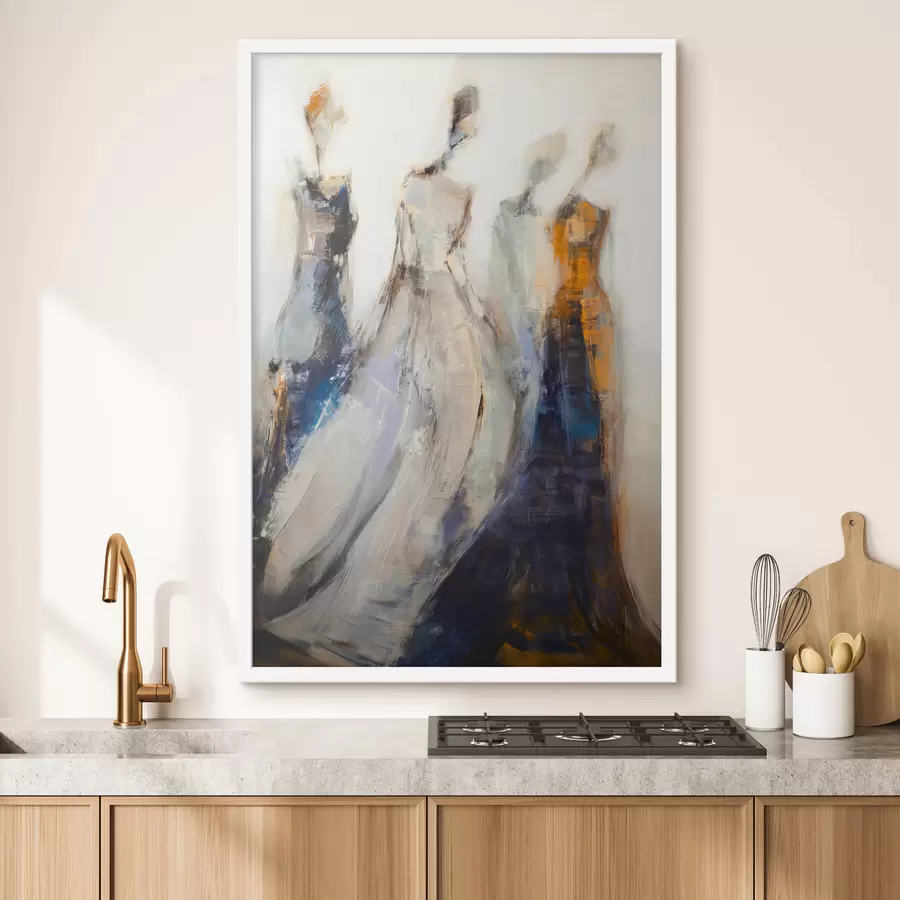 fototapet Siluete feminine abstracte elegante f48180