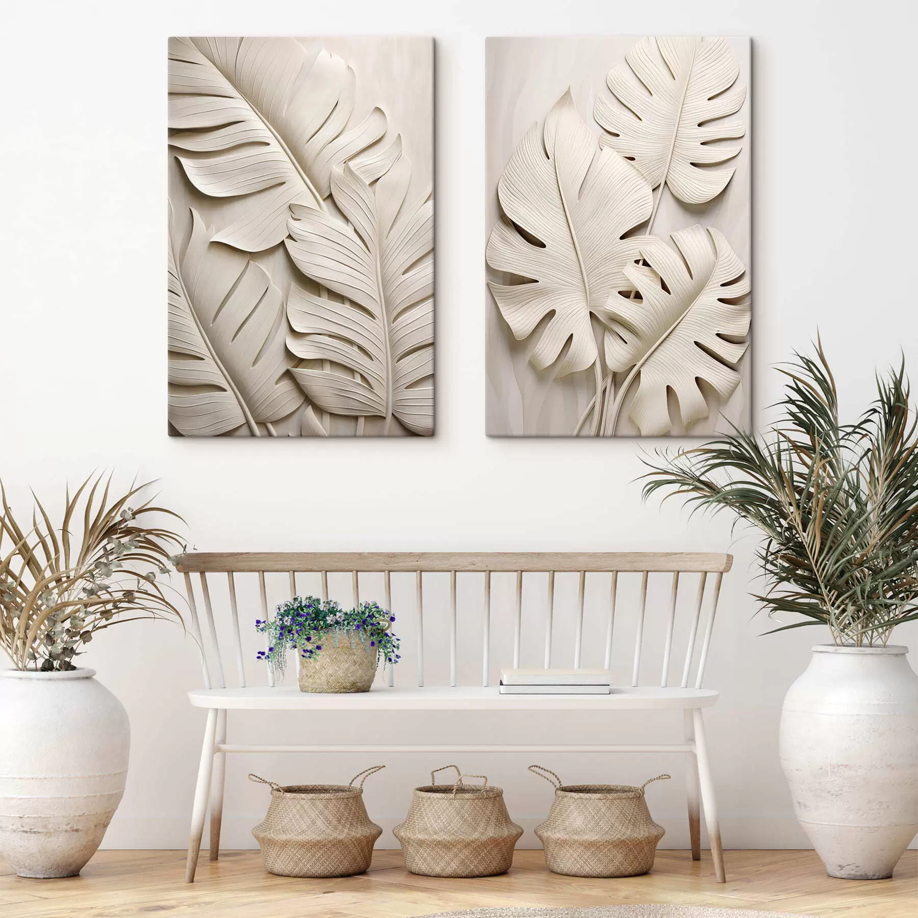 fototapet Frunze de Monstera m30159