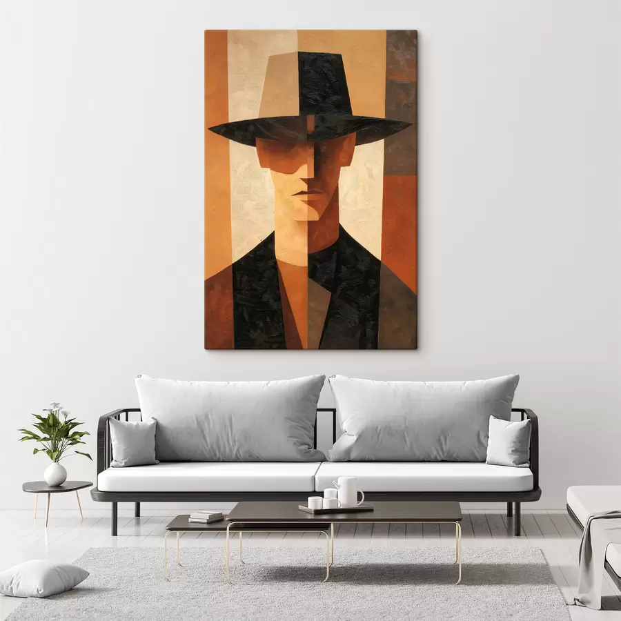 Tablouri Portret abstract geometric s48231