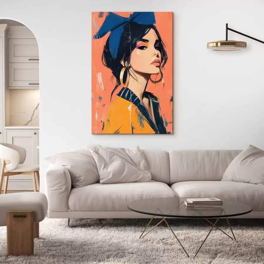 Tablouri Portret de fată s48246