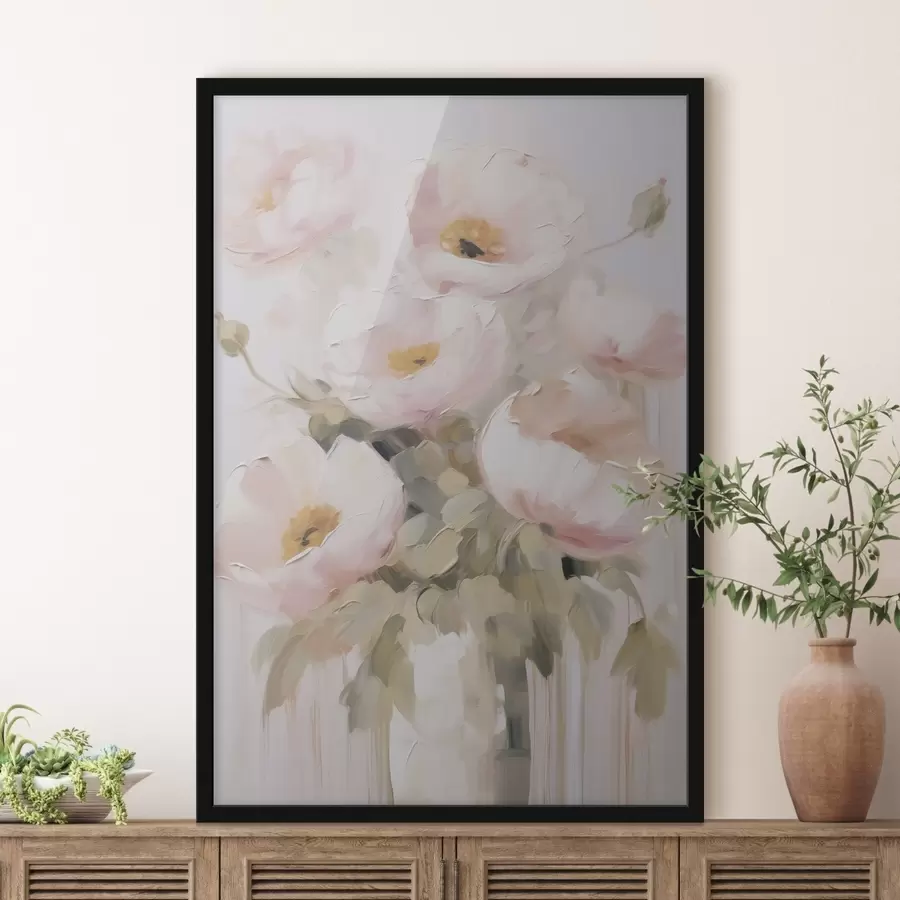 fototapet Flori abstracte într-o vază f48264