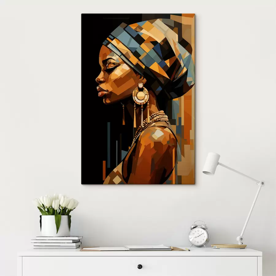 Tablouri Portret abstract al unei femei s48299