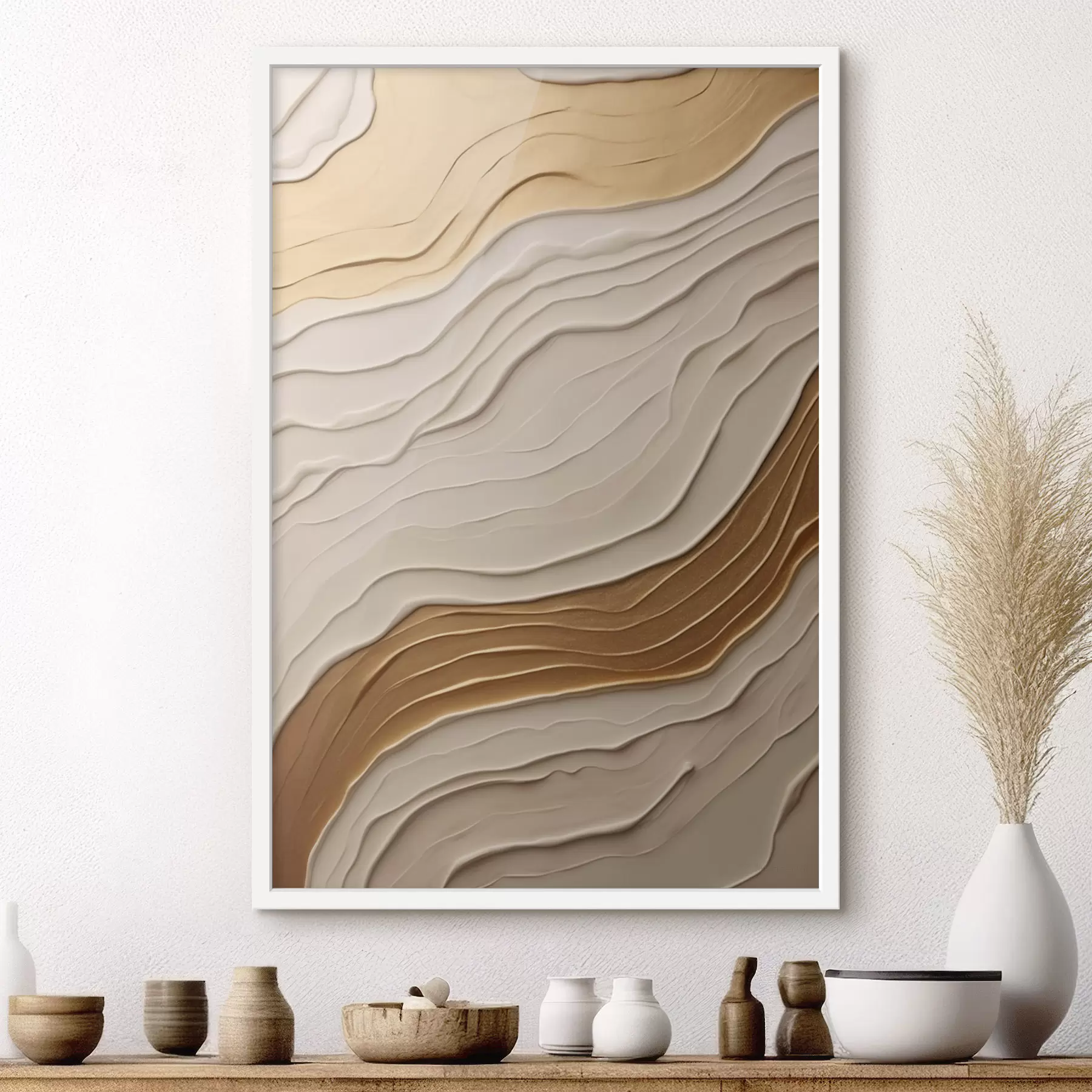 fototapet Valuri abstracte f48311