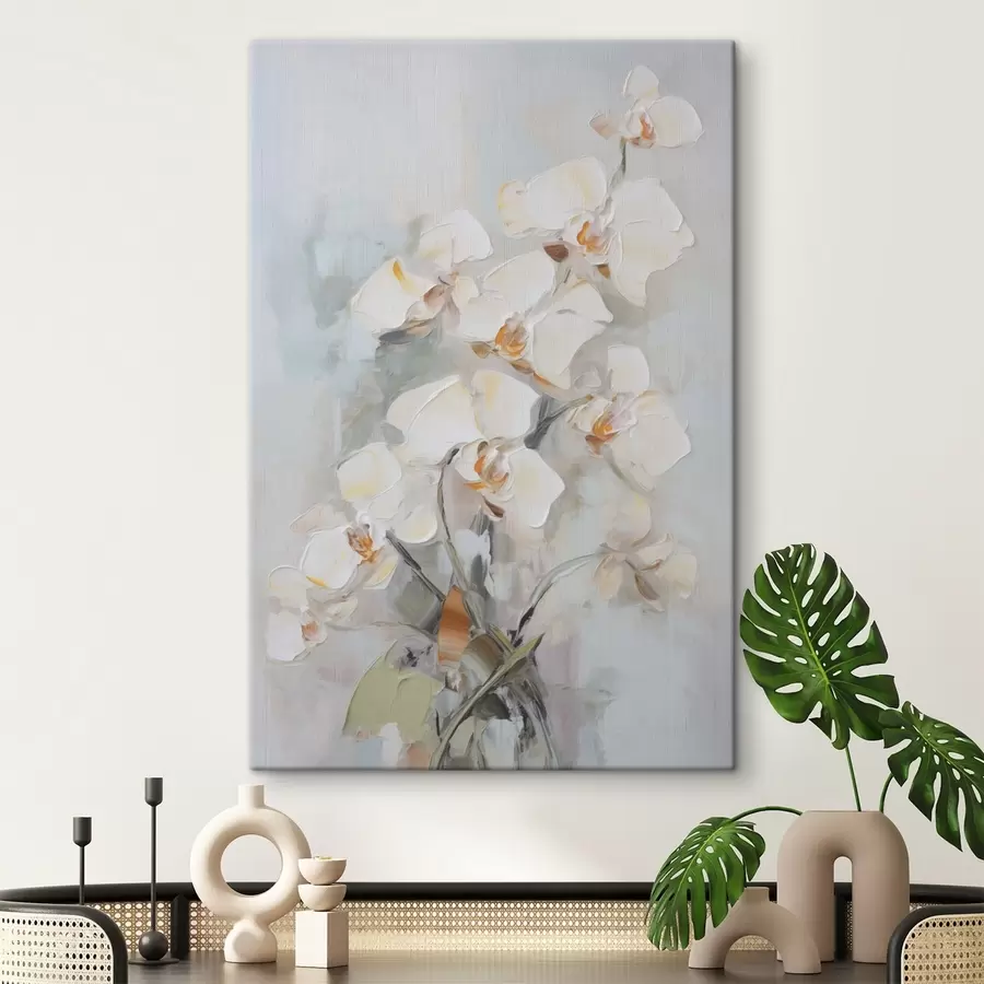 Tablouri Pictura imitație de ramură de orhidee s48321