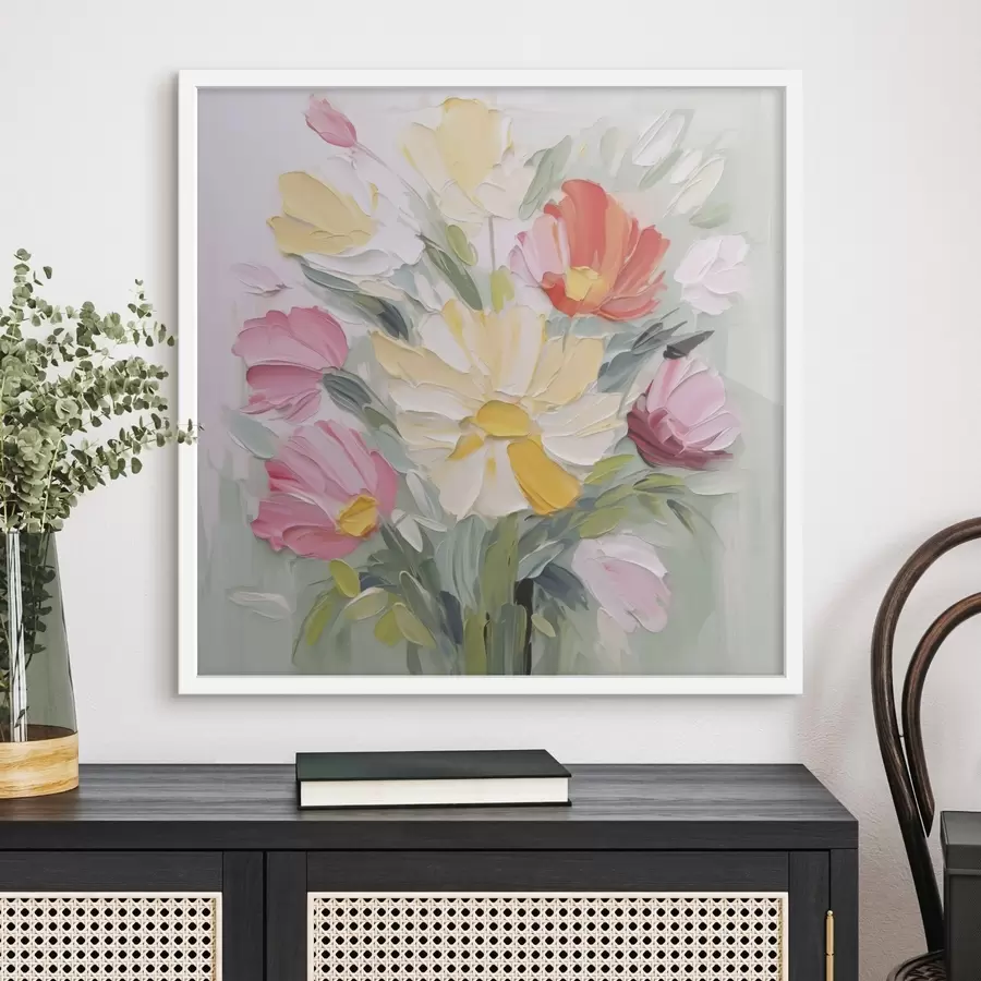 fototapet Buchet imitație de pictură f48316